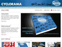 Tablet Screenshot of cyclorama.net